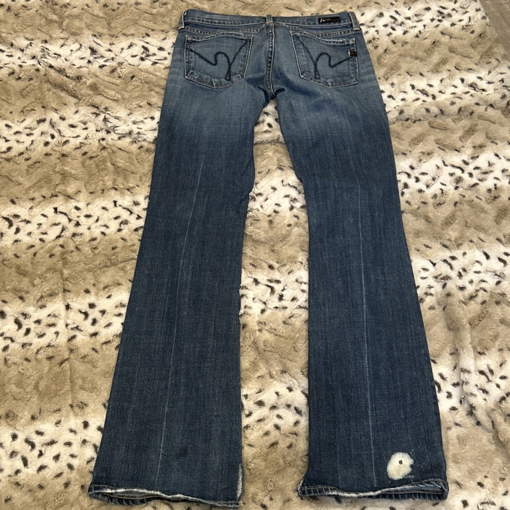 Citizens of Humanity Kelly 001 Low Waist Bootcut Jeans Size‎ 27 EUC 30x33 - Picture 7 of 13